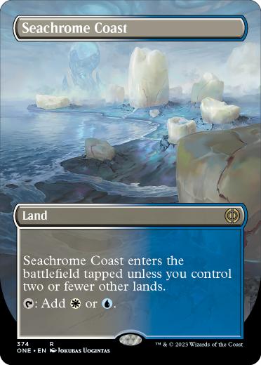 [374]【EN】■ボーダーレス■金属海の沿岸/Seachrome Coast【ONE】[R][土地]