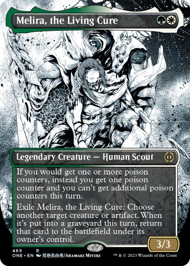 [469]【EN】【S&CFOIL】■ボーダーレス■生ける治療、メリーラ/Melira, the Living Cure【ONE】[R][多色]