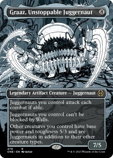 [478]【EN】【S&CFOIL】■ボーダーレス■止められぬ巨大戦車、グラーツ/Graaz, Unstoppable Juggernaut【ONE】[R][茶]