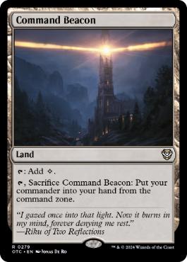 [279]【EN】統率の灯台/Command Beacon【OTC】[R][土地]
