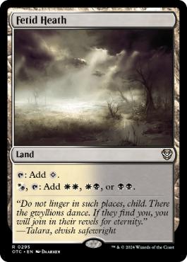 [295]【EN】悪臭の荒野/Fetid Heath【OTC】[R][土地]