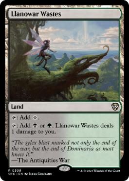 [305]【EN】ラノワールの荒原/Llanowar Wastes【OTC】[R][土地]