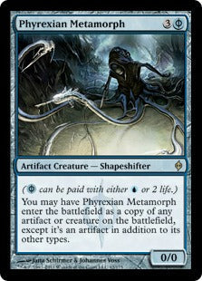 [042]【EN】ファイレクシアの変形者/Phyrexian Metamorph【NPH】[R][青]