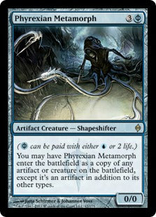 [042]【EN】ファイレクシアの変形者/Phyrexian Metamorph【NPH】[R][青]