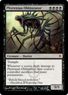 [068]【EN】ファイレクシアの抹消者/Phyrexian Obliterator【NPH】[M][黒]