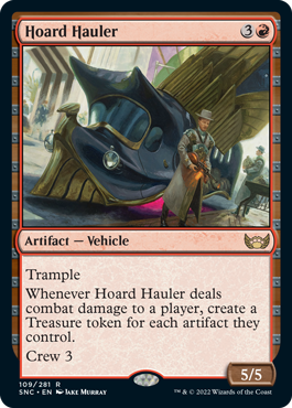 [109]【EN】貯めこむ運び屋/Hoard Hauler【SNC】[R][赤]