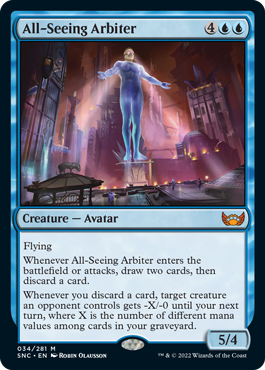 [034]【EN】【FOIL】全知の調停者/All-Seeing Arbiter【SNC】[M][青]