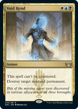 [230]【EN】【FOIL】虚空裂き/Void Rend【SNC】[R][多色]
