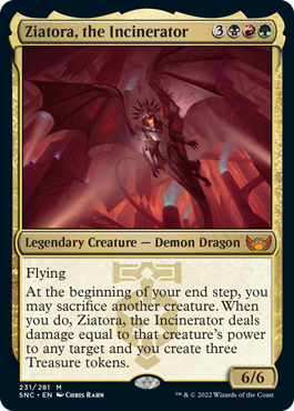 [231]【EN】【FOIL】焼却するもの、ジアトラ/Ziatora, the Incinerator【SNC】[M][多色]
