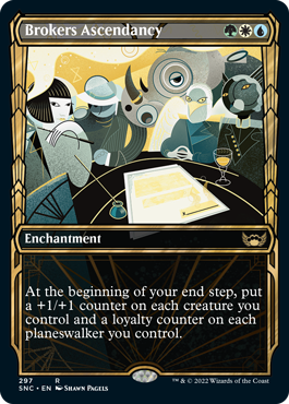 [297]【EN】■ショーケース■斡旋屋一家の隆盛/Brokers Ascendancy【SNC】[R][多色]