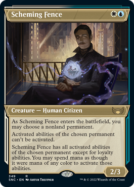 [349]【EN】【FOIL】■ショーケース■策謀の故買人/Scheming Fence【SNC】[R][多色]