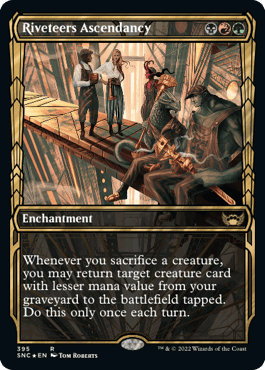 [395]【EN】【箔押しFOIL】■ショーケース■土建組一家の隆盛/Riveteers Ascendancy【SNC】[R][多色]