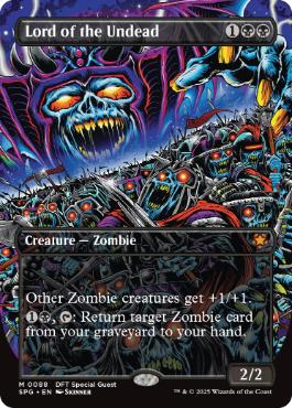 [088]【EN】■ボーダーレス■アンデッドの王/Lord of the Undead【SPG】[M][黒]