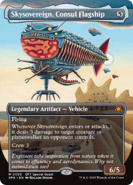 [093]【EN】■ボーダーレス■領事の旗艦、スカイソブリン/Skysovereign, Consul Flagship【SPG】[M][茶]