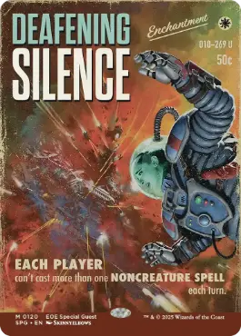 [120]【EN】【FOIL】■ショーケース■耳の痛い静寂/Deafening Silence【SPG】[M][白]
