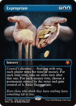 [066]【EN】【FOIL】■ボーダーレス■召し上げ/Expropriate【SPG】[M][青]