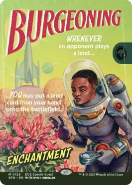 [126]【EN】【FOIL】■ショーケース■芽ぐみ/Burgeoning【SPG】[M][緑]