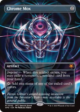 [092]【EN】【FOIL】■ボーダーレス■金属モックス/Chrome Mox【SPG】[M][茶]