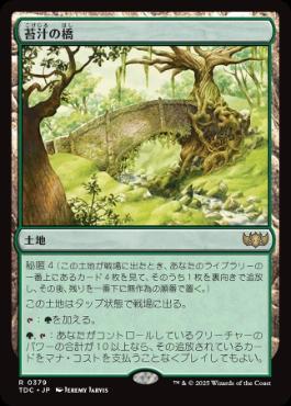 [379]【JP】苔汁の橋/Mosswort Bridge【TDC】[R][土地]