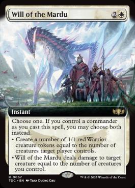 [057]【EN】■拡張アート■マルドゥの意志/Will of the Mardu【TDC】[R][白]