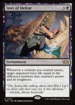 [027]【EN】敗北の顎/Jaws of Defeat【TDC】[R][黒]