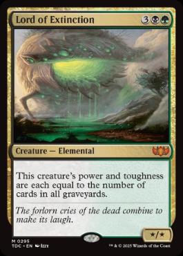 [295]【EN】絶滅の王/Lord of Extinction【TDC】[M][多色]
