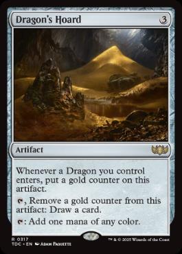 [317]【EN】ドラゴンの財宝/Dragon's Hoard【TDC】[R][茶]