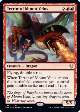 [295]【EN】ヴェリュス山の恐怖/Terror of Mount Velus【THB】[R][赤]