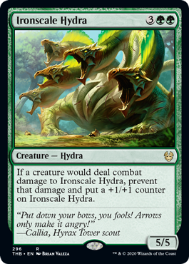 [296]【EN】鉄鱗のハイドラ/Ironscale Hydra【THB】[R][緑]