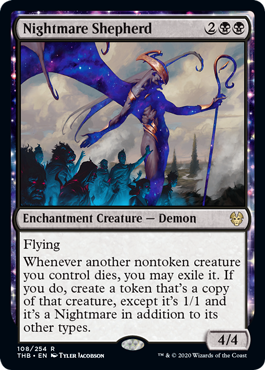 [108]【EN】【FOIL】悪夢の番人/Nightmare Shepherd【THB】[R][黒]
