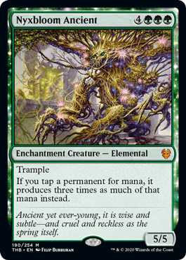 [190]【EN】【FOIL】ニクス咲きの古きもの/Nyxbloom Ancient【THB】[M][緑]