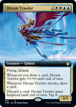 [336]【EN】【FOIL】■拡張アート■夢さらい/Dream Trawler【THB】[R][多色]