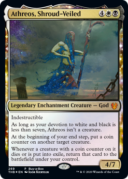 [269]【EN】【FOIL】■PROMO■埋葬布を纏う者、エイスリオス/Athreos, Shroud-Veiled【THB】[R][多色]