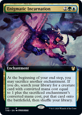 [337]【EN】【FOIL】■拡張アート■奇怪な具現/Enigmatic Incarnation【THB】[R][多色]