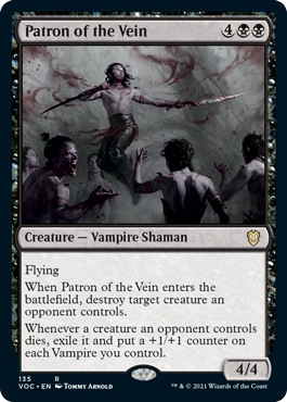 [135]【EN】血管の守護者/Patron of the Vein【VOC】[R][黒]