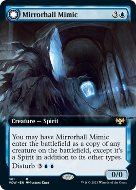 [361]【EN】■拡張アート■鏡の間のミミック/Mirrorhall Mimic【VOW】[R][青]