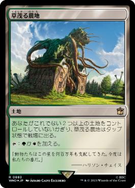 [883]【JP】【サージFOIL】草茂る農地/Overgrown Farmland【WHO】[R][土地]