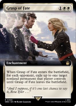 [466]【EN】■拡張アート■命運の掌握/Grasp of Fate【WHO】[R][白]