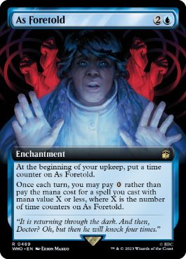 [469]【EN】■拡張アート■予言により/As Foretold【WHO】[R][青]