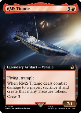 [389]【EN】■拡張アート■タイタニック号/RMS Titanic【WHO】[R][赤]