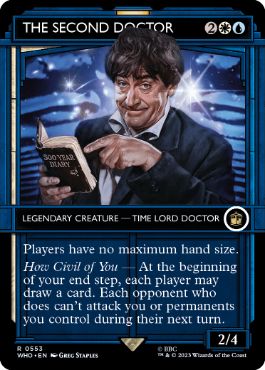 [553]【EN】■ショーケース■２代目ドクター/The Second Doctor【WHO】[R][多色]