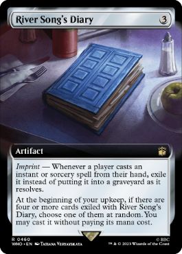 [460]【EN】■拡張アート■リヴァー・ソングの日記/River Song's Diary【WHO】[R][茶]