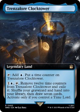 [463]【EN】■拡張アート■トレンザロアの時計塔/Trenzalore Clocktower【WHO】[R][土地]