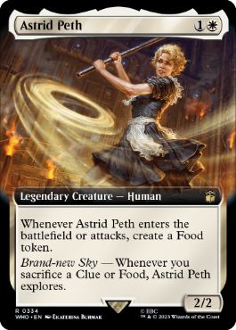 [334]【EN】【FOIL】■拡張アート■アストリッド・ペス/Astrid Peth【WHO】[R][白]