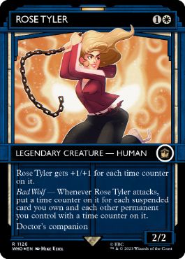 [1126]【EN】【サージFOIL】■ショーケース■ローズ・タイラー/Rose Tyler【WHO】[R][白]