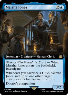 [954]【EN】【サージFOIL】■拡張アート■マーサ・ジョーンズ/Martha Jones【WHO】[R][青]