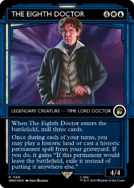[1150]【EN】【サージFOIL】■ショーケース■８代目ドクター/The Eighth Doctor【WHO】[R][多色]