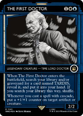 [1143]【EN】【サージFOIL】■ショーケース■初代ドクター/The First Doctor【WHO】[R][多色]