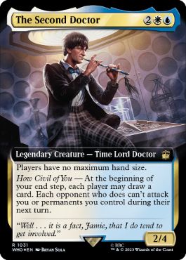 [1031]【EN】【サージFOIL】■拡張アート■２代目ドクター/The Second Doctor【WHO】[R][多色]