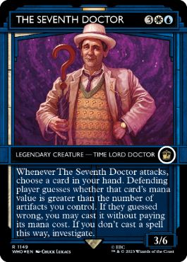 [1149]【EN】【サージFOIL】■ショーケース■７代目ドクター/The Seventh Doctor【WHO】[R][多色]